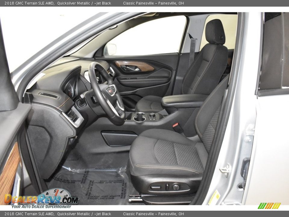 2018 GMC Terrain SLE AWD Quicksilver Metallic / ­Jet Black Photo #7