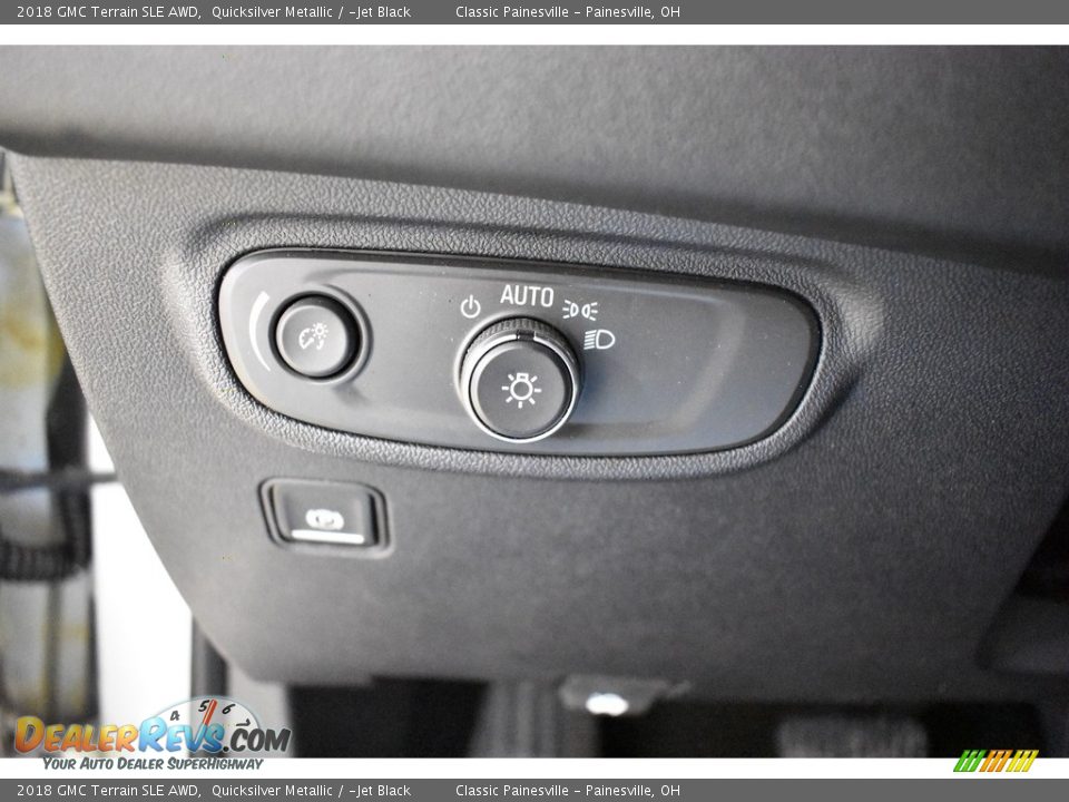 2018 GMC Terrain SLE AWD Quicksilver Metallic / ­Jet Black Photo #11