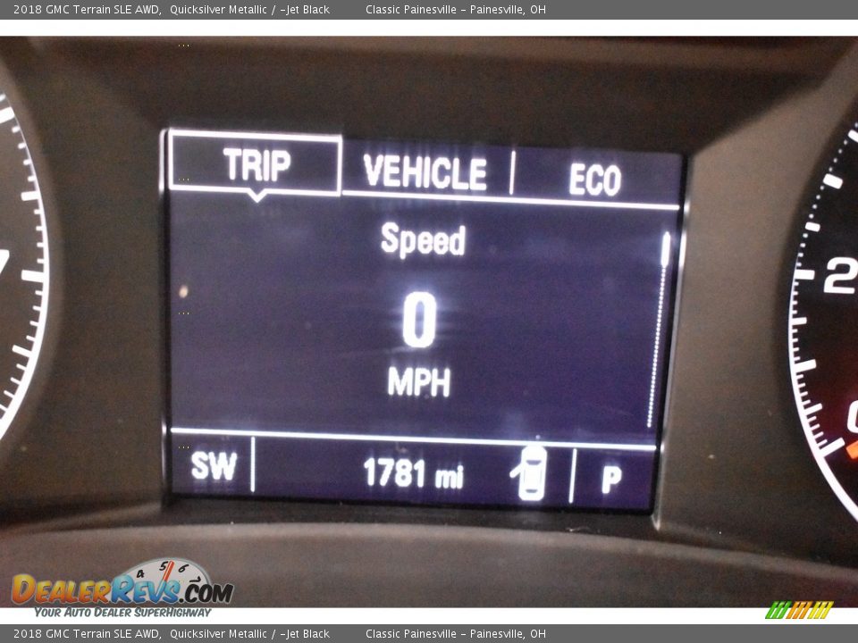 2018 GMC Terrain SLE AWD Quicksilver Metallic / ­Jet Black Photo #14