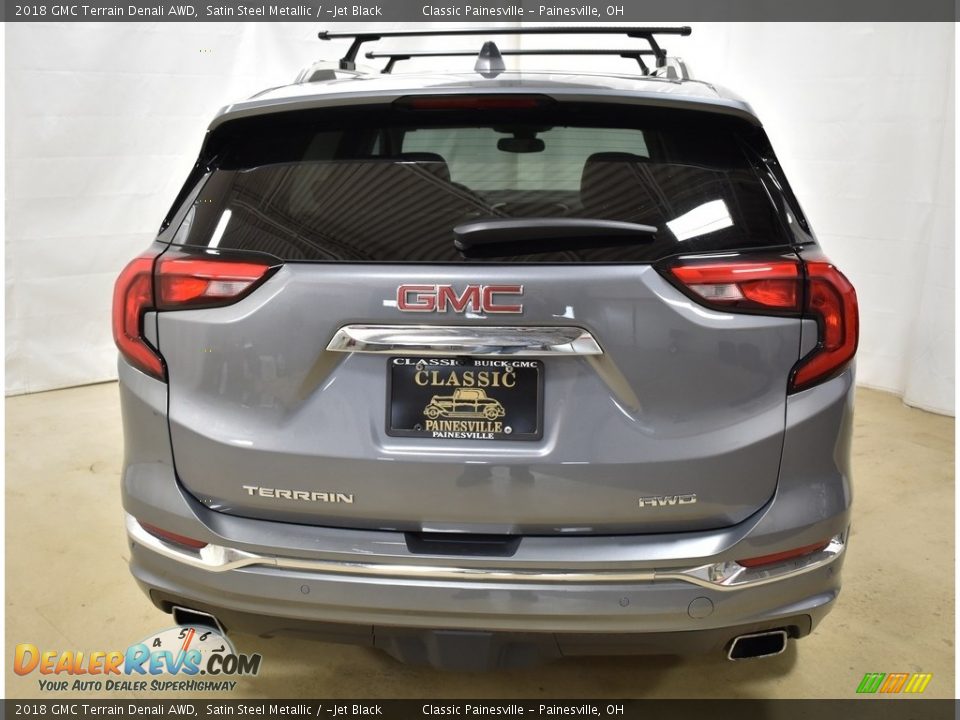 2018 GMC Terrain Denali AWD Satin Steel Metallic / ­Jet Black Photo #3