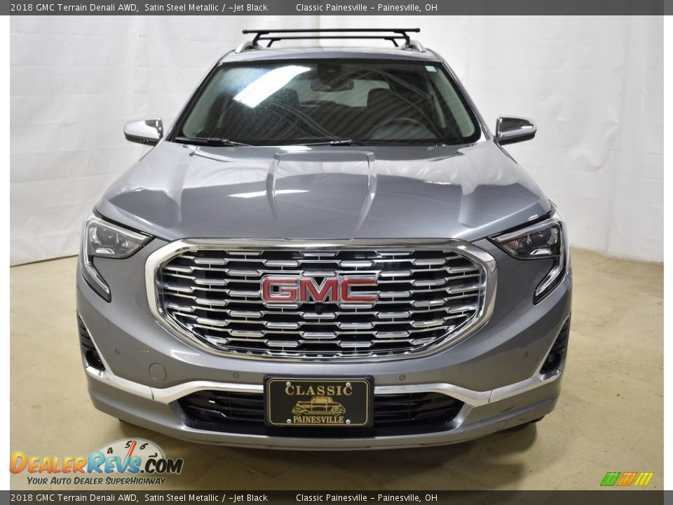 2018 GMC Terrain Denali AWD Satin Steel Metallic / ­Jet Black Photo #4
