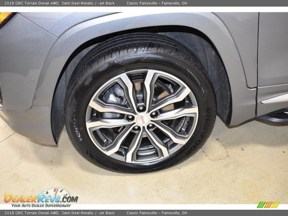 2018 GMC Terrain Denali AWD Satin Steel Metallic / ­Jet Black Photo #5