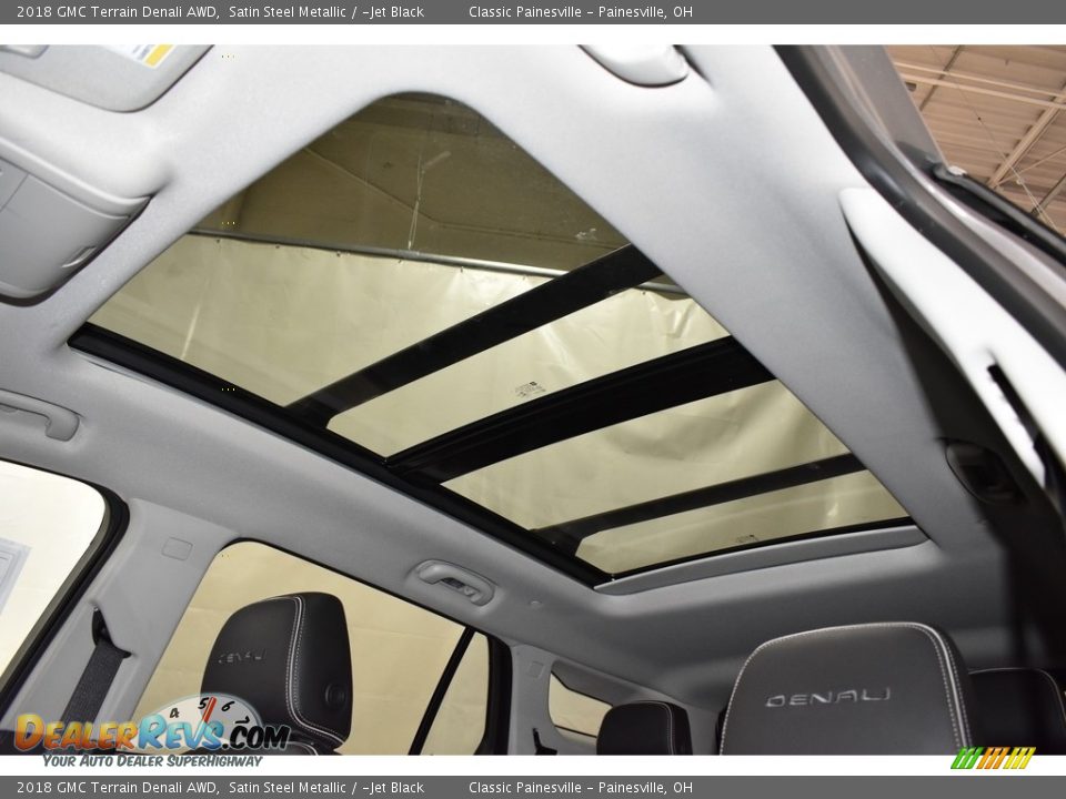 2018 GMC Terrain Denali AWD Satin Steel Metallic / ­Jet Black Photo #6
