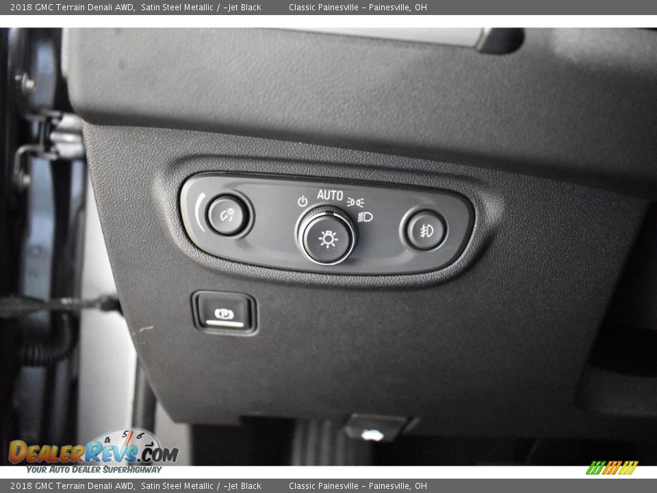 2018 GMC Terrain Denali AWD Satin Steel Metallic / ­Jet Black Photo #11
