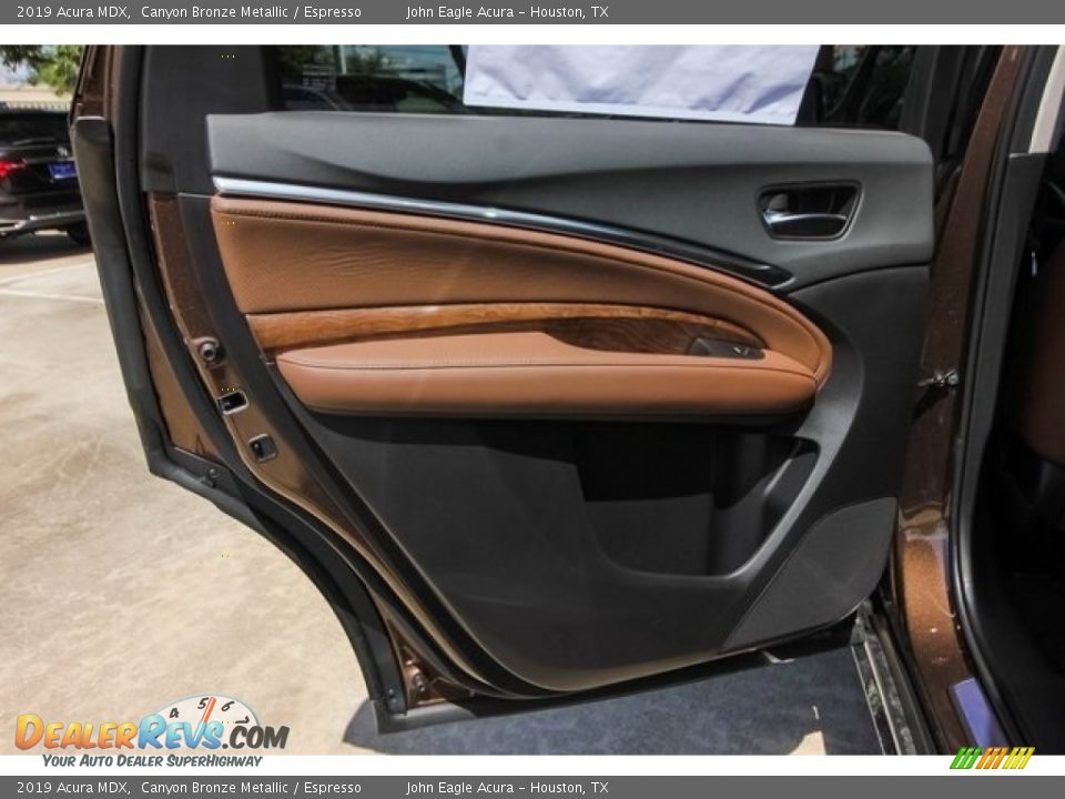 2019 Acura MDX Canyon Bronze Metallic / Espresso Photo #17