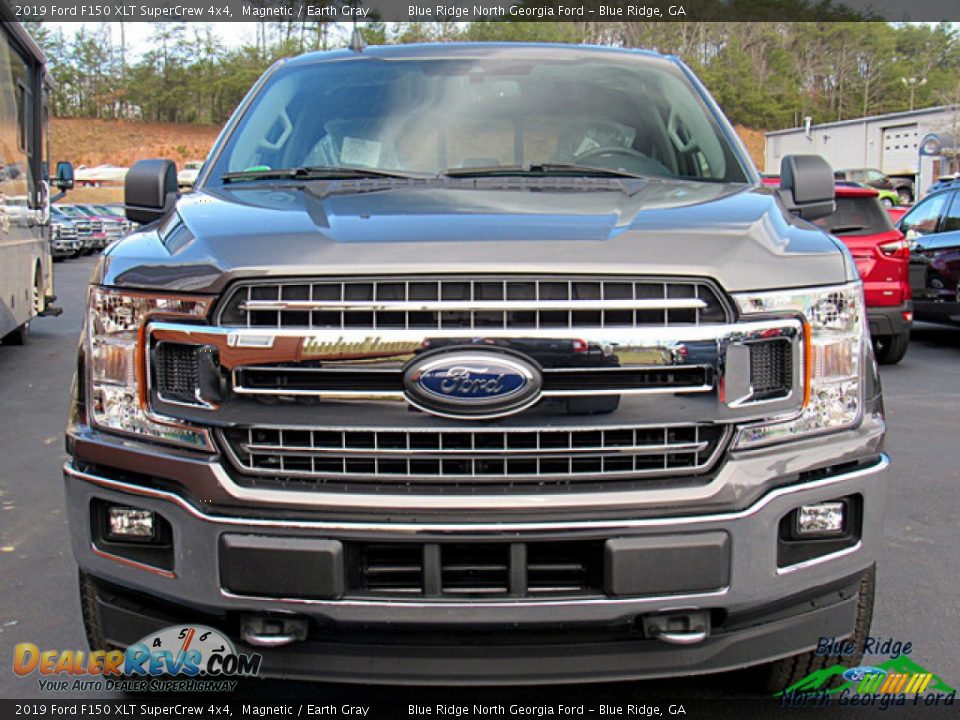 2019 Ford F150 XLT SuperCrew 4x4 Magnetic / Earth Gray Photo #8