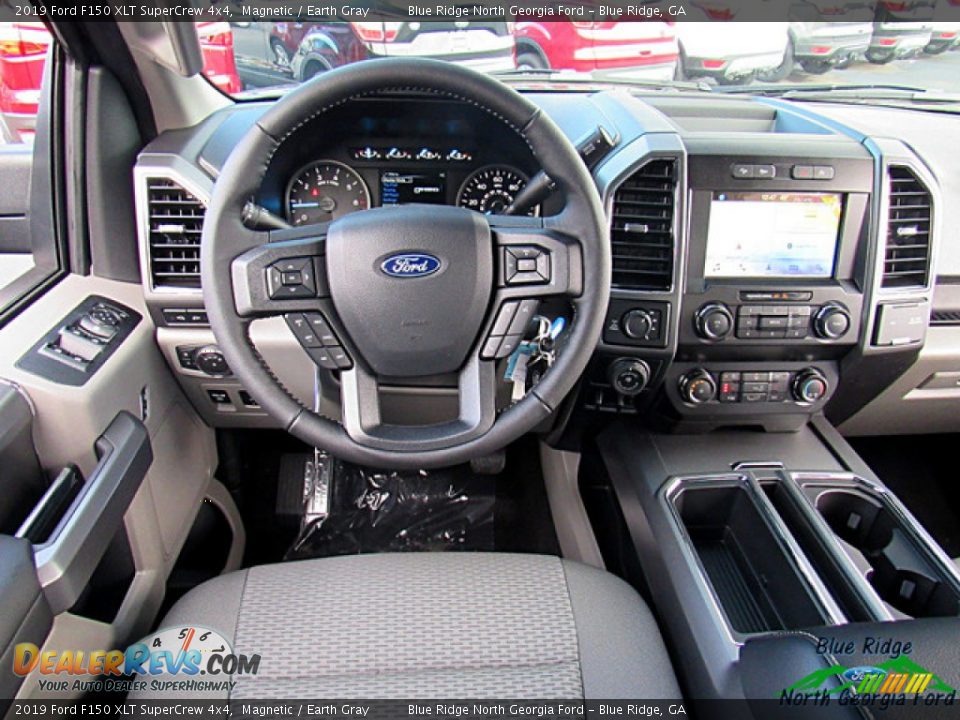 2019 Ford F150 XLT SuperCrew 4x4 Magnetic / Earth Gray Photo #14