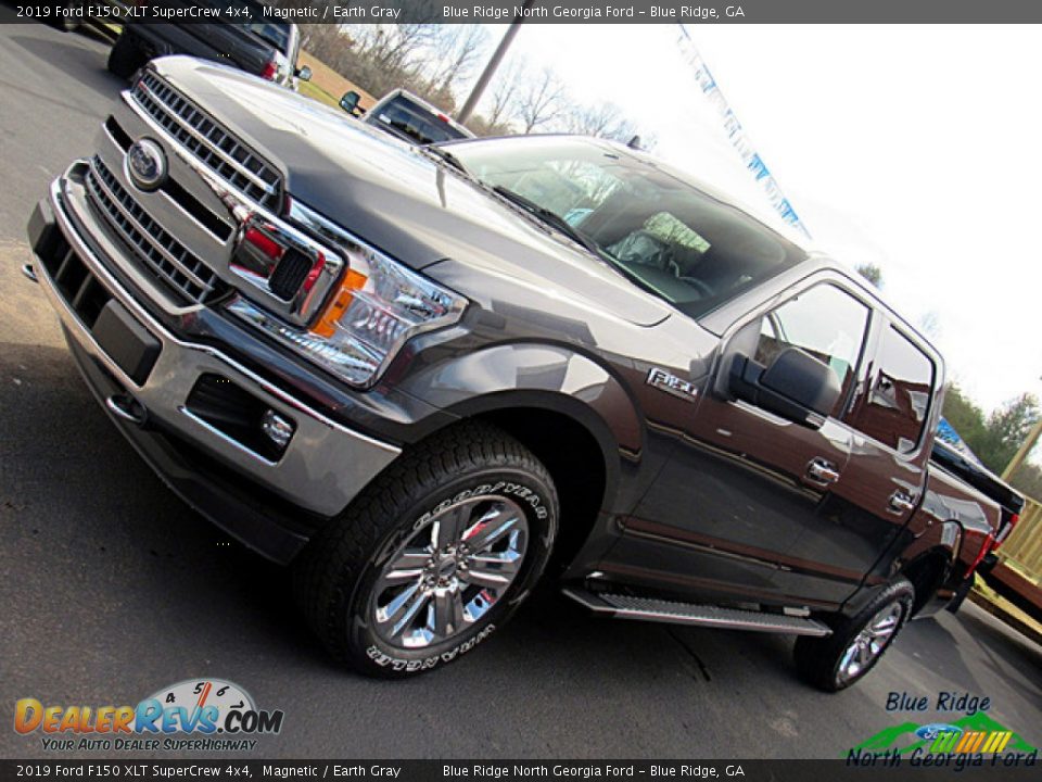 2019 Ford F150 XLT SuperCrew 4x4 Magnetic / Earth Gray Photo #33