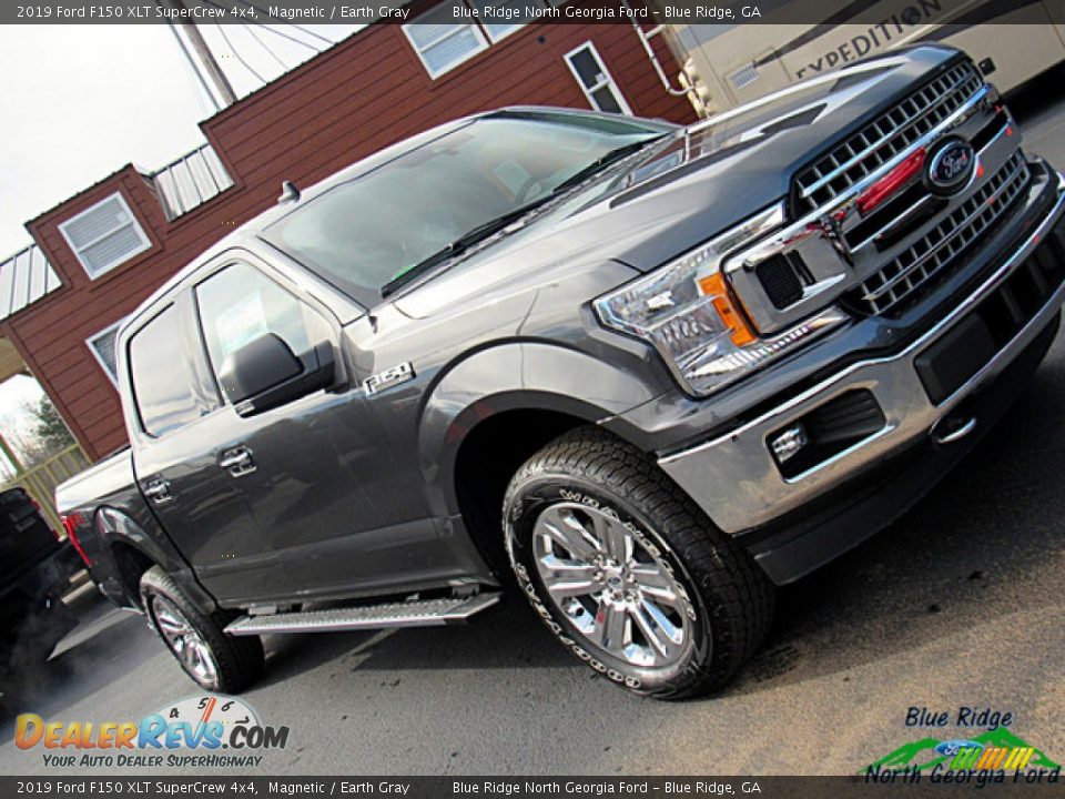 2019 Ford F150 XLT SuperCrew 4x4 Magnetic / Earth Gray Photo #34