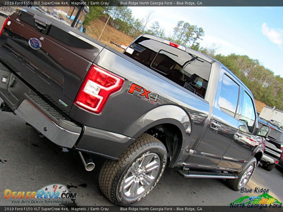 2019 Ford F150 XLT SuperCrew 4x4 Magnetic / Earth Gray Photo #35