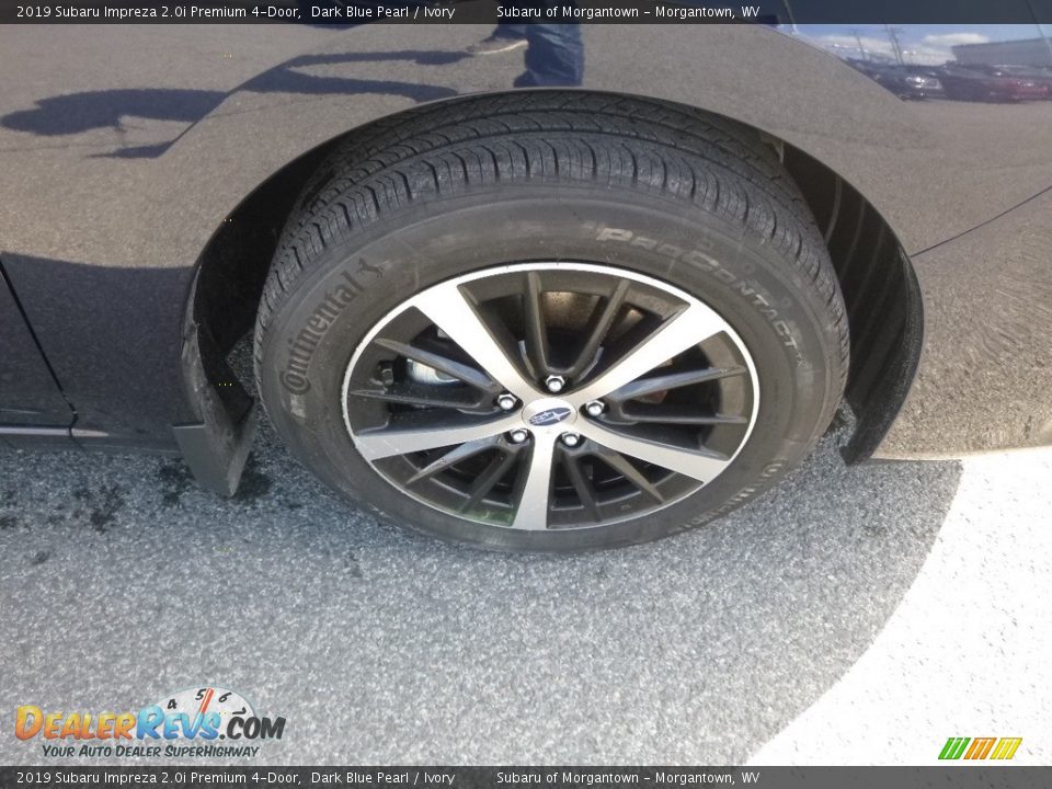 2019 Subaru Impreza 2.0i Premium 4-Door Dark Blue Pearl / Ivory Photo #2