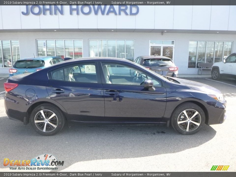 2019 Subaru Impreza 2.0i Premium 4-Door Dark Blue Pearl / Ivory Photo #3