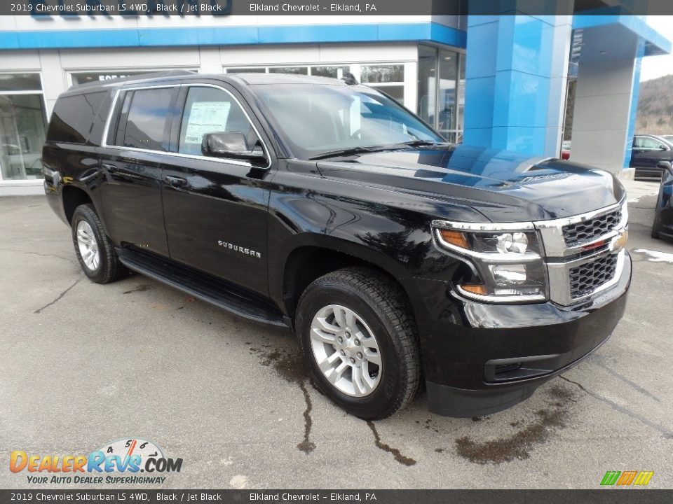 2019 Chevrolet Suburban LS 4WD Black / Jet Black Photo #1