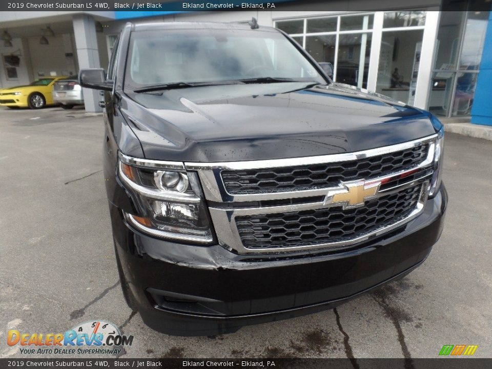 2019 Chevrolet Suburban LS 4WD Black / Jet Black Photo #2
