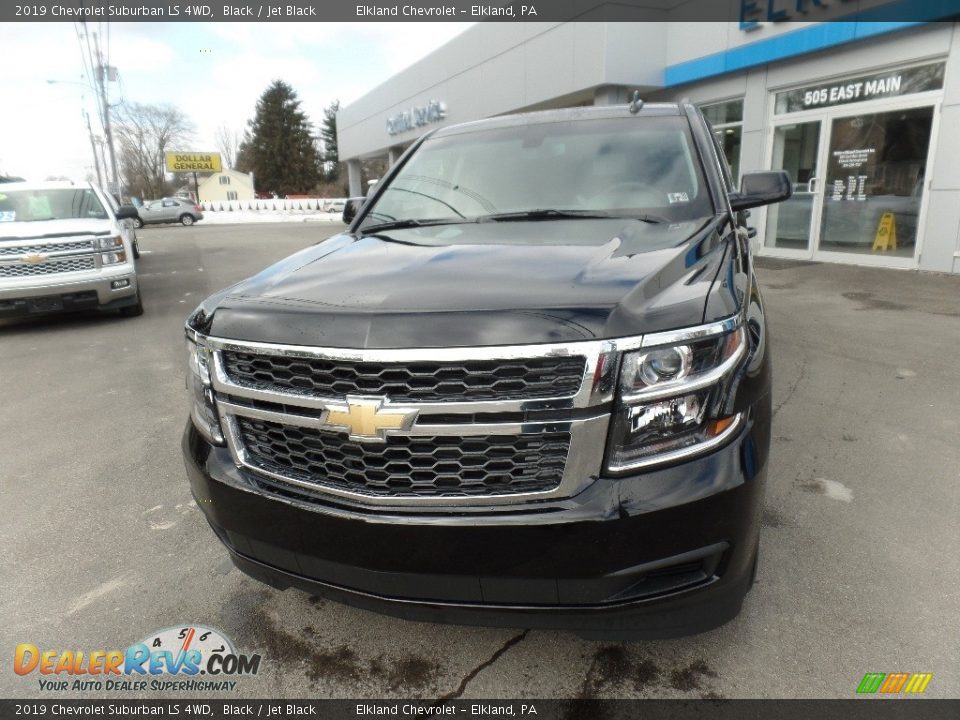 2019 Chevrolet Suburban LS 4WD Black / Jet Black Photo #3