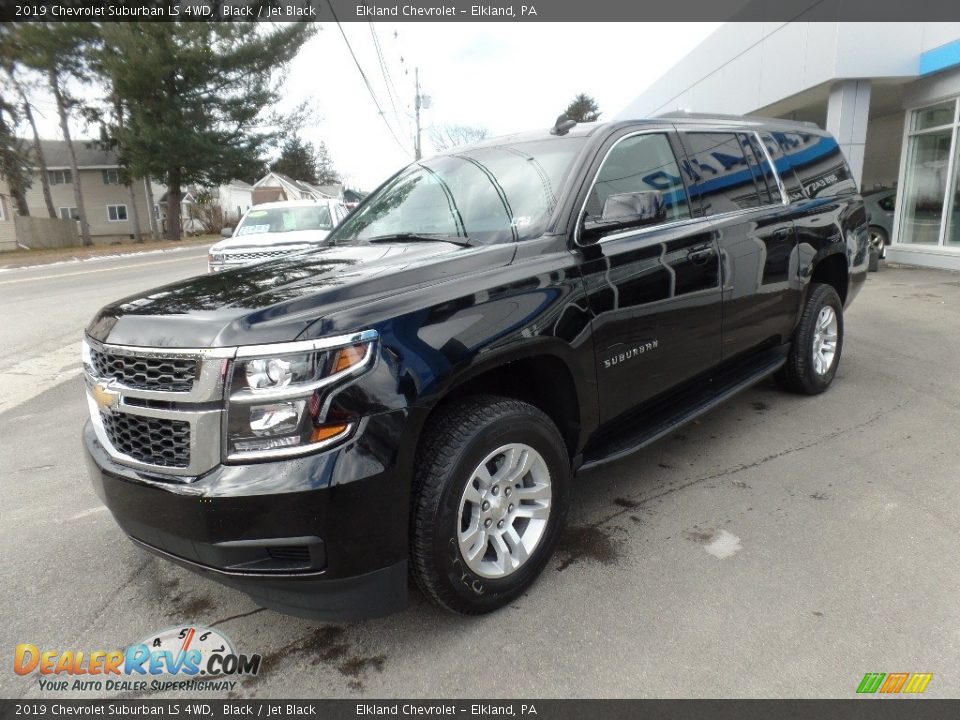 2019 Chevrolet Suburban LS 4WD Black / Jet Black Photo #4