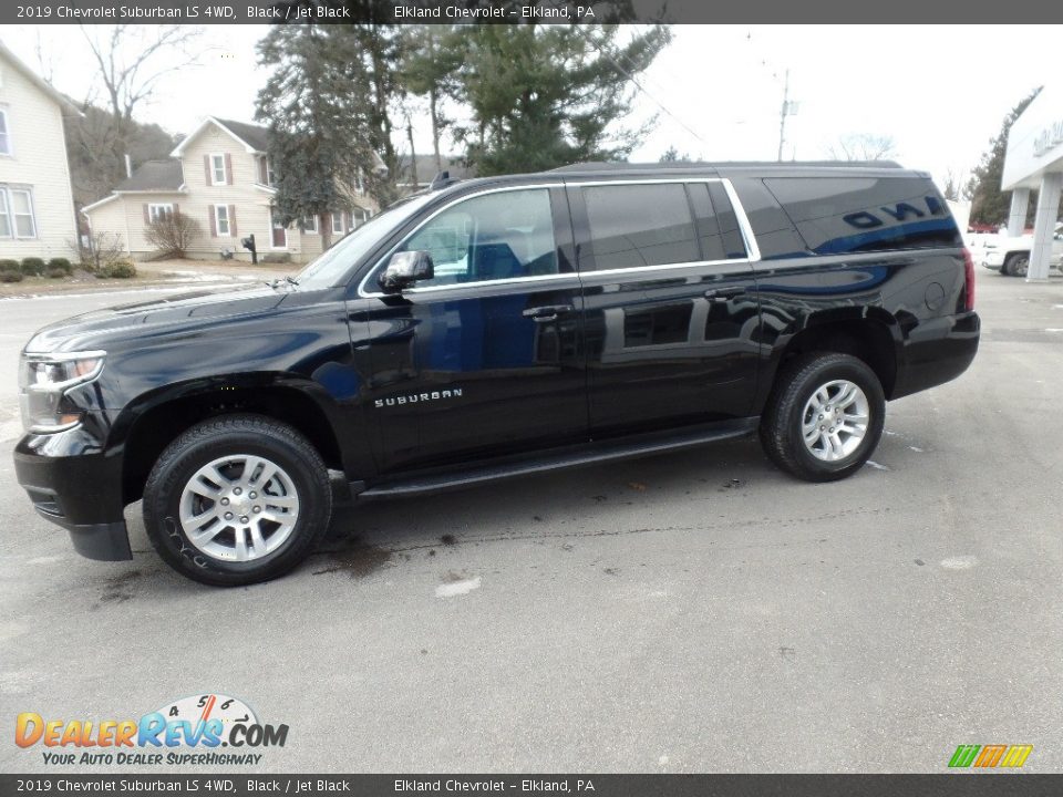 2019 Chevrolet Suburban LS 4WD Black / Jet Black Photo #5