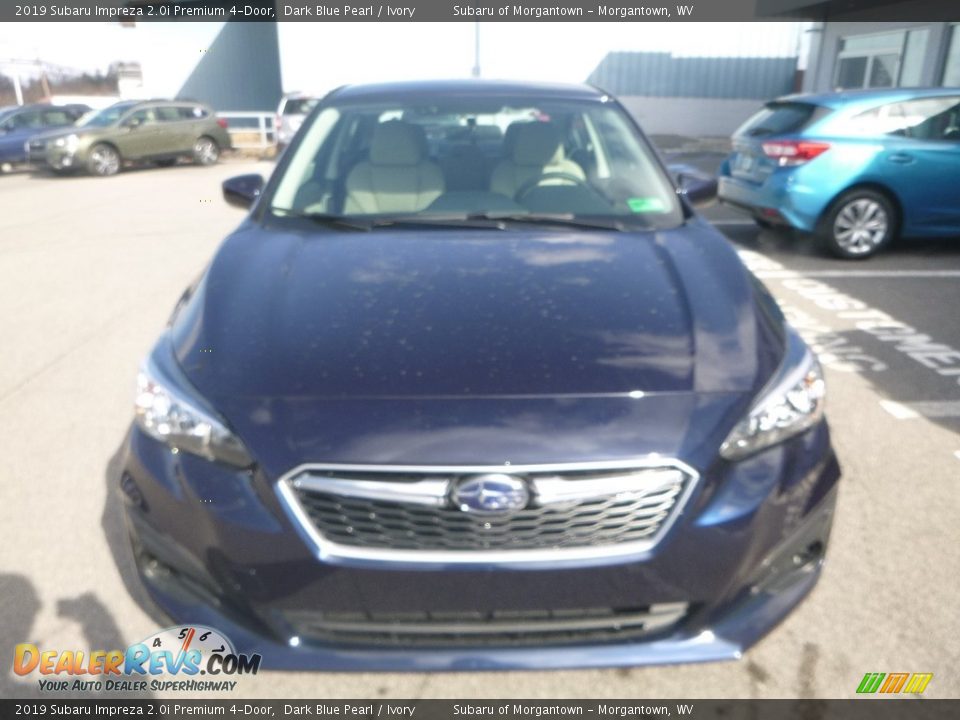2019 Subaru Impreza 2.0i Premium 4-Door Dark Blue Pearl / Ivory Photo #9