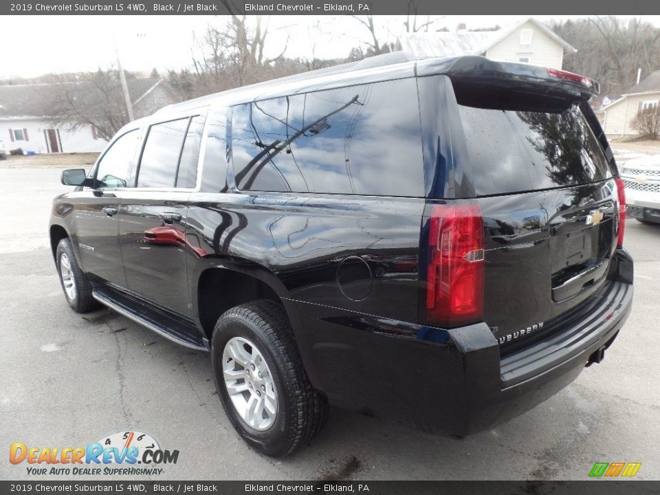 2019 Chevrolet Suburban LS 4WD Black / Jet Black Photo #7