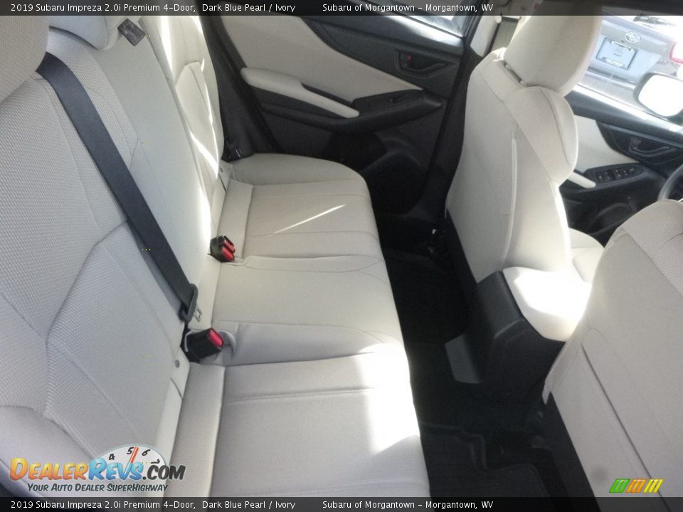 2019 Subaru Impreza 2.0i Premium 4-Door Dark Blue Pearl / Ivory Photo #12