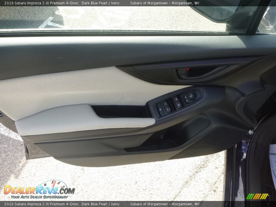 2019 Subaru Impreza 2.0i Premium 4-Door Dark Blue Pearl / Ivory Photo #13