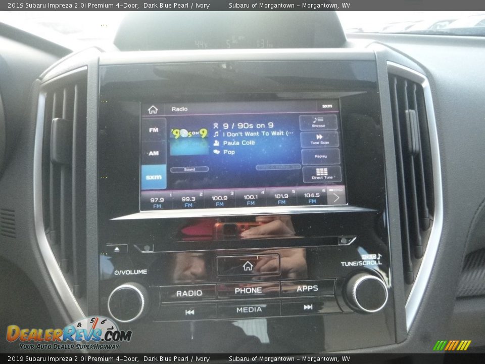 2019 Subaru Impreza 2.0i Premium 4-Door Dark Blue Pearl / Ivory Photo #16