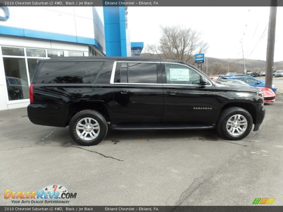 2019 Chevrolet Suburban LS 4WD Black / Jet Black Photo #11