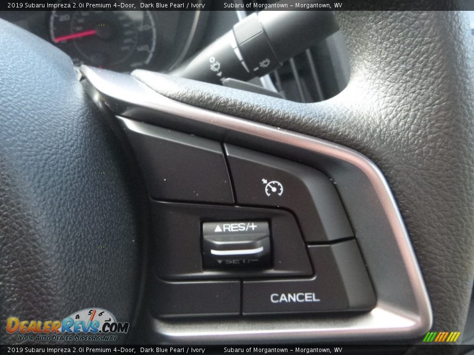 2019 Subaru Impreza 2.0i Premium 4-Door Dark Blue Pearl / Ivory Photo #18