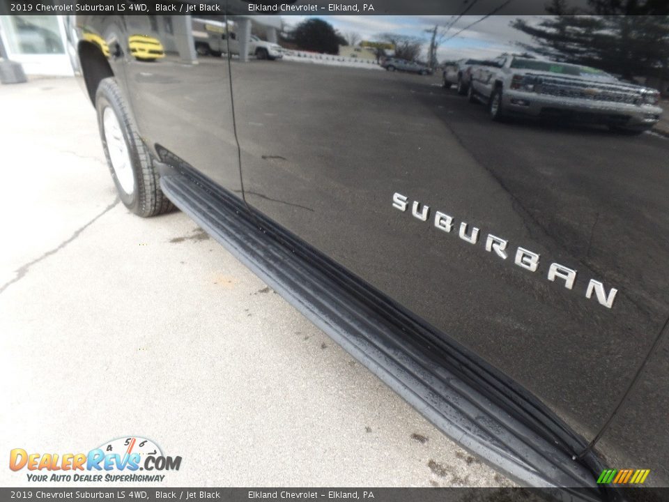 2019 Chevrolet Suburban LS 4WD Black / Jet Black Photo #13