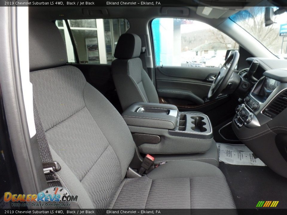2019 Chevrolet Suburban LS 4WD Black / Jet Black Photo #14