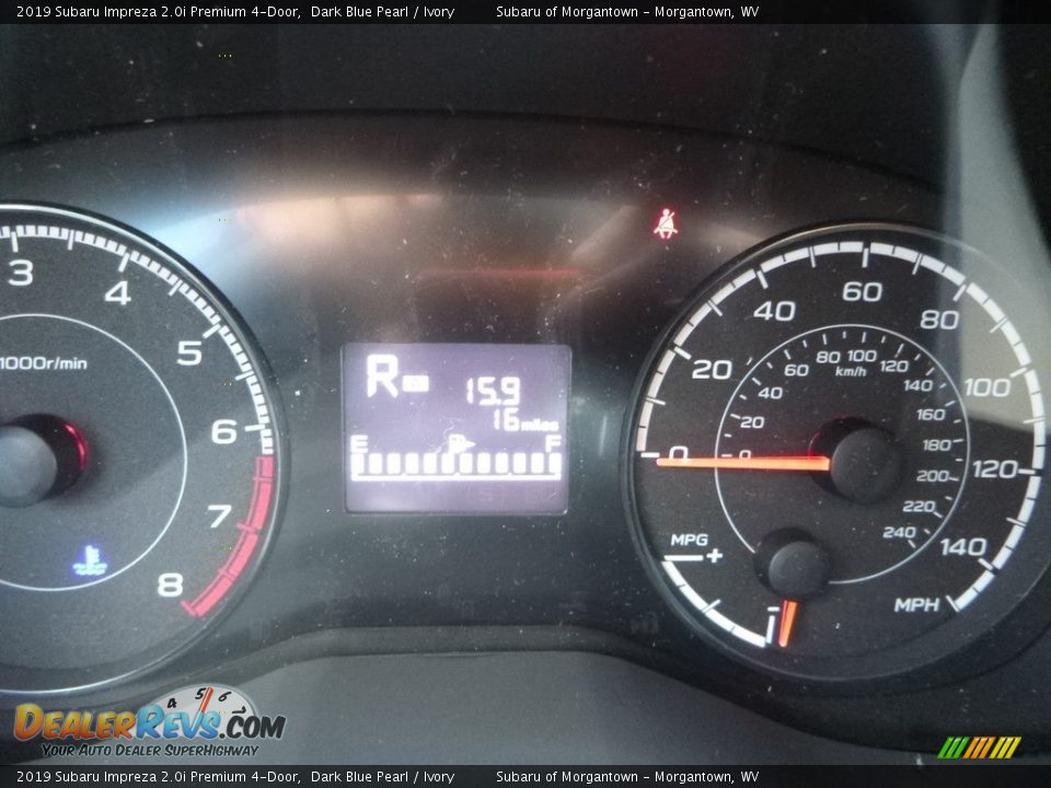 2019 Subaru Impreza 2.0i Premium 4-Door Dark Blue Pearl / Ivory Photo #21