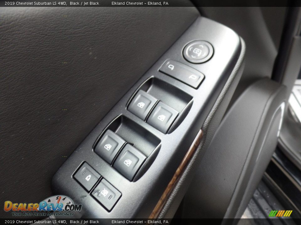 2019 Chevrolet Suburban LS 4WD Black / Jet Black Photo #24