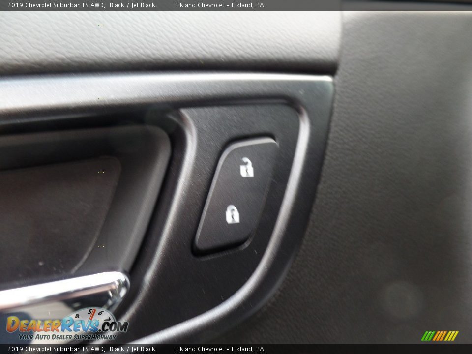 2019 Chevrolet Suburban LS 4WD Black / Jet Black Photo #25