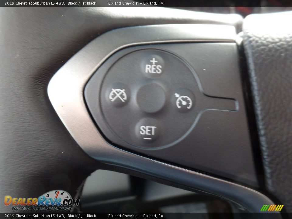 2019 Chevrolet Suburban LS 4WD Black / Jet Black Photo #30