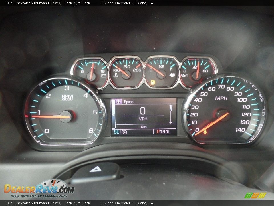2019 Chevrolet Suburban LS 4WD Black / Jet Black Photo #33