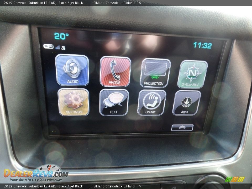 2019 Chevrolet Suburban LS 4WD Black / Jet Black Photo #35