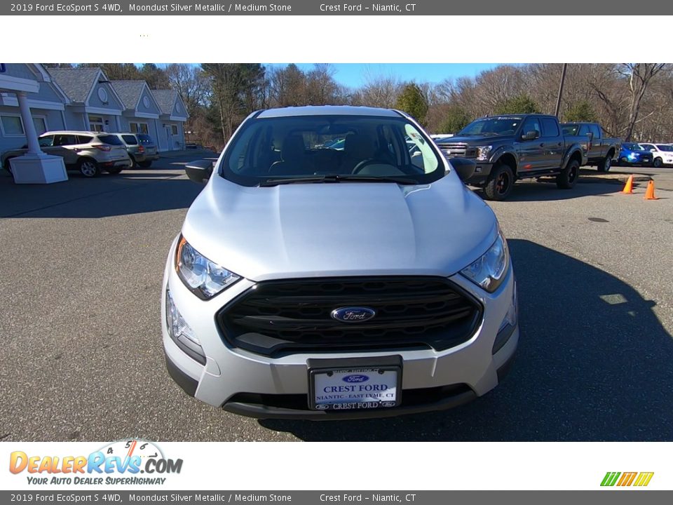 2019 Ford EcoSport S 4WD Moondust Silver Metallic / Medium Stone Photo #2