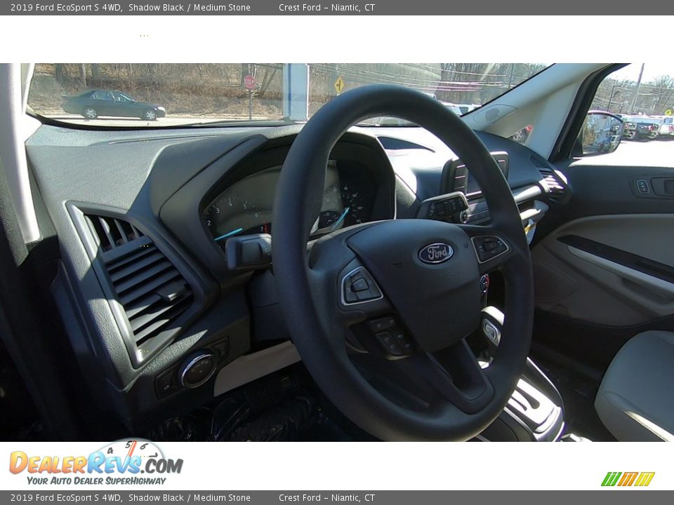 2019 Ford EcoSport S 4WD Shadow Black / Medium Stone Photo #11