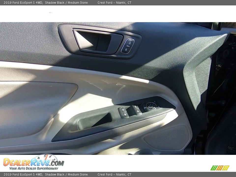 2019 Ford EcoSport S 4WD Shadow Black / Medium Stone Photo #13