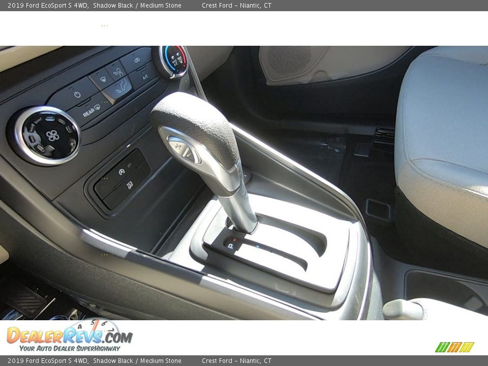 2019 Ford EcoSport S 4WD Shadow Black / Medium Stone Photo #17