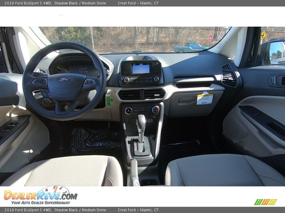 2019 Ford EcoSport S 4WD Shadow Black / Medium Stone Photo #19