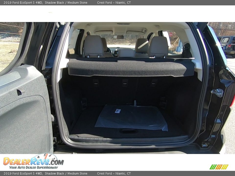 2019 Ford EcoSport S 4WD Shadow Black / Medium Stone Photo #21