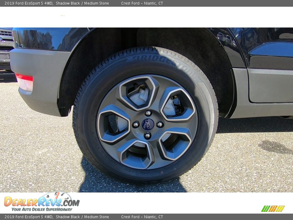 2019 Ford EcoSport S 4WD Shadow Black / Medium Stone Photo #22