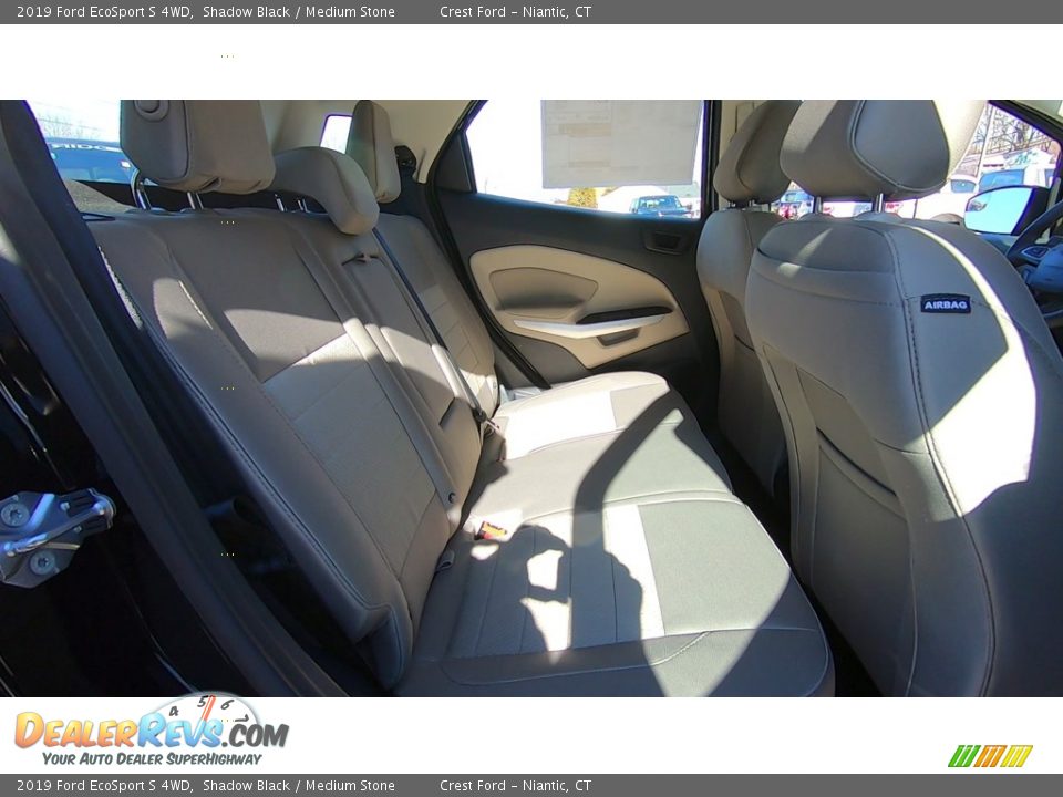 2019 Ford EcoSport S 4WD Shadow Black / Medium Stone Photo #23