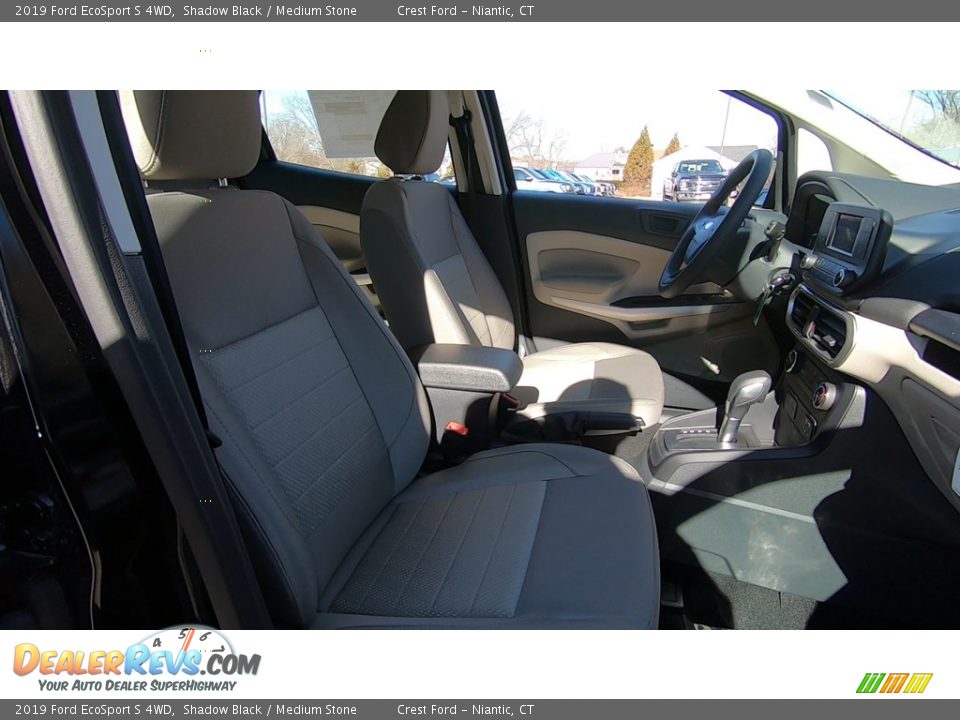 2019 Ford EcoSport S 4WD Shadow Black / Medium Stone Photo #24