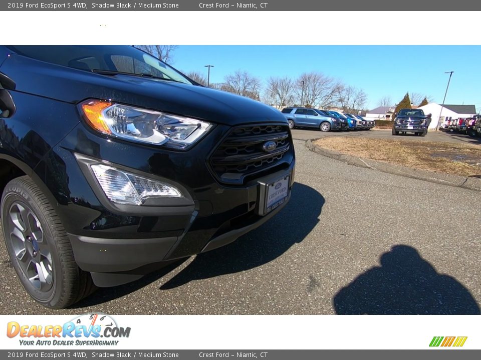 2019 Ford EcoSport S 4WD Shadow Black / Medium Stone Photo #27