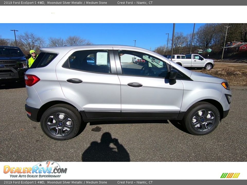 Moondust Silver Metallic 2019 Ford EcoSport S 4WD Photo #8
