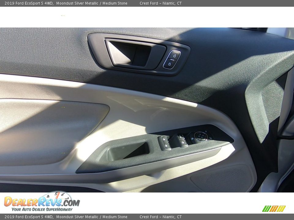 2019 Ford EcoSport S 4WD Moondust Silver Metallic / Medium Stone Photo #13