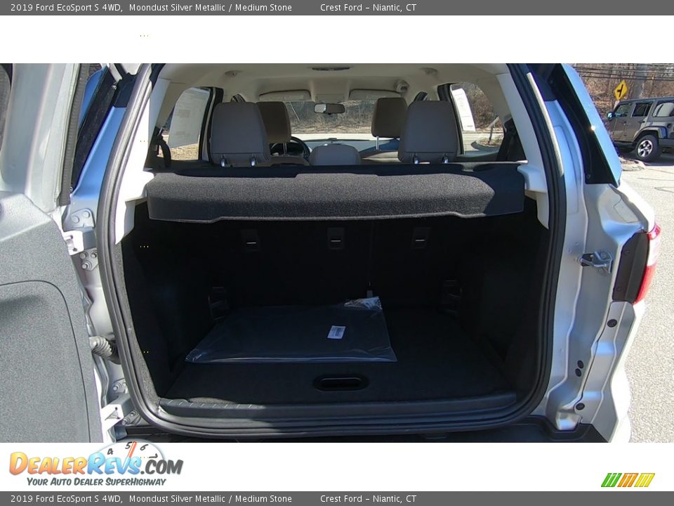 2019 Ford EcoSport S 4WD Moondust Silver Metallic / Medium Stone Photo #21