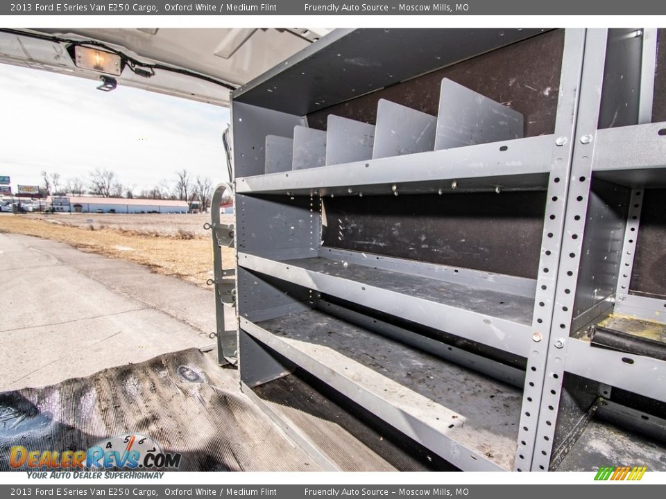 2013 Ford E Series Van E250 Cargo Oxford White / Medium Flint Photo #4